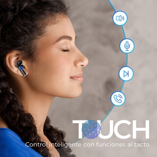Foto 3 | Audífonos Soundmates Bluetooth Contra Salpicadura 5 Horas De Reproducción