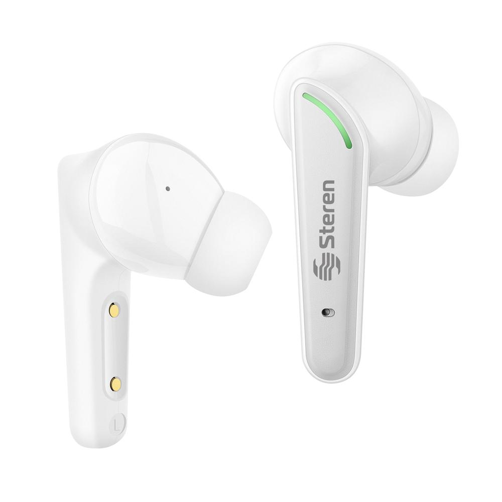 Foto 5 pulgar | Audífonos Steren AUD-7400BL color Blanco True Wireless
