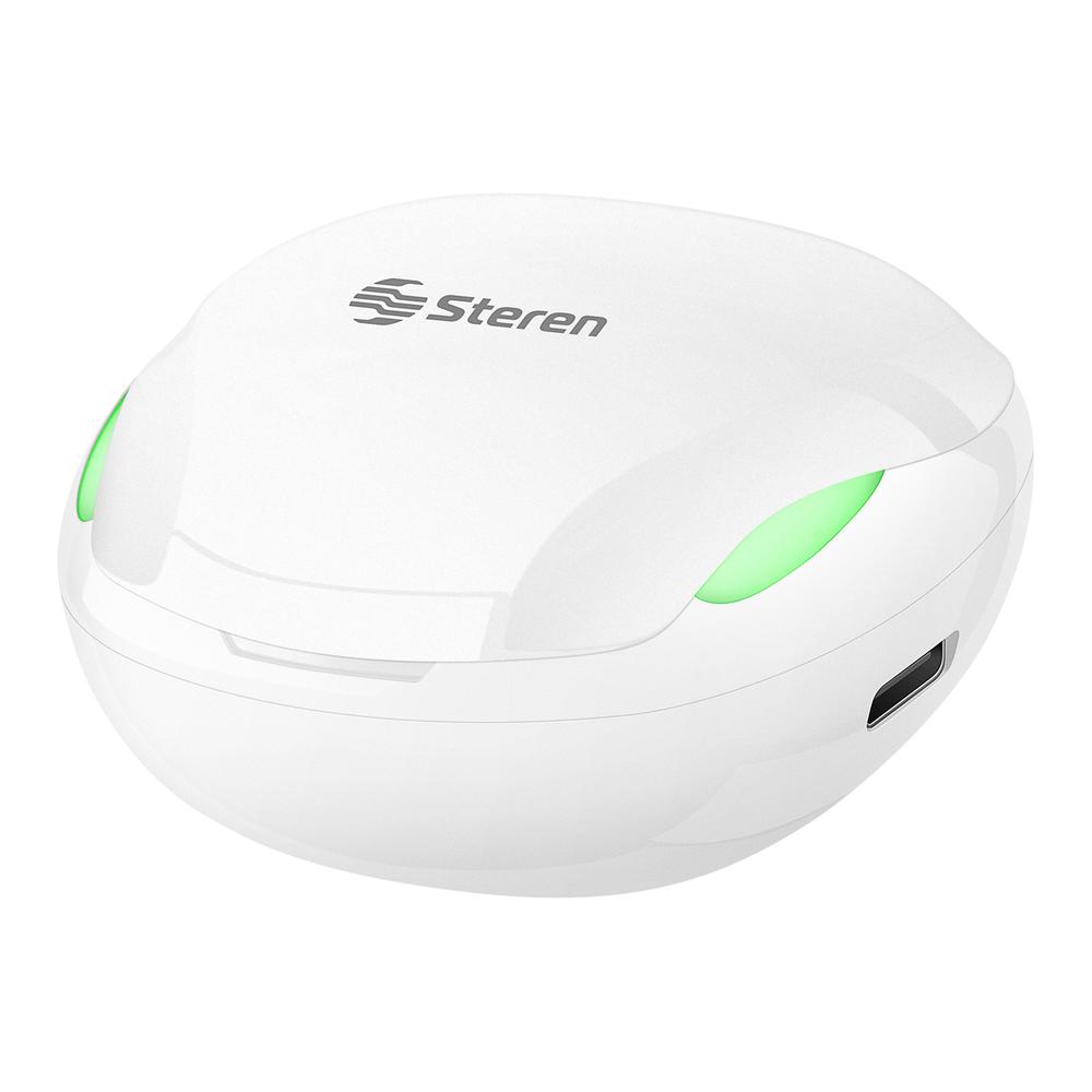 Foto 6 pulgar | Audífonos Steren AUD-7400BL color Blanco True Wireless