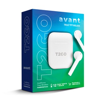 Foto 3 | Audífonos Tws Avant T2GO Color Blanco