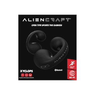 Foto 8 | Audífonos True Wireles Aliencraft Xyclops Black color Negro