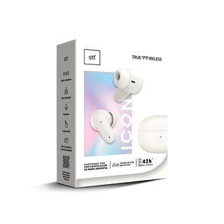 Foto 4 | Audífonos Tws Icon STF color Hueso