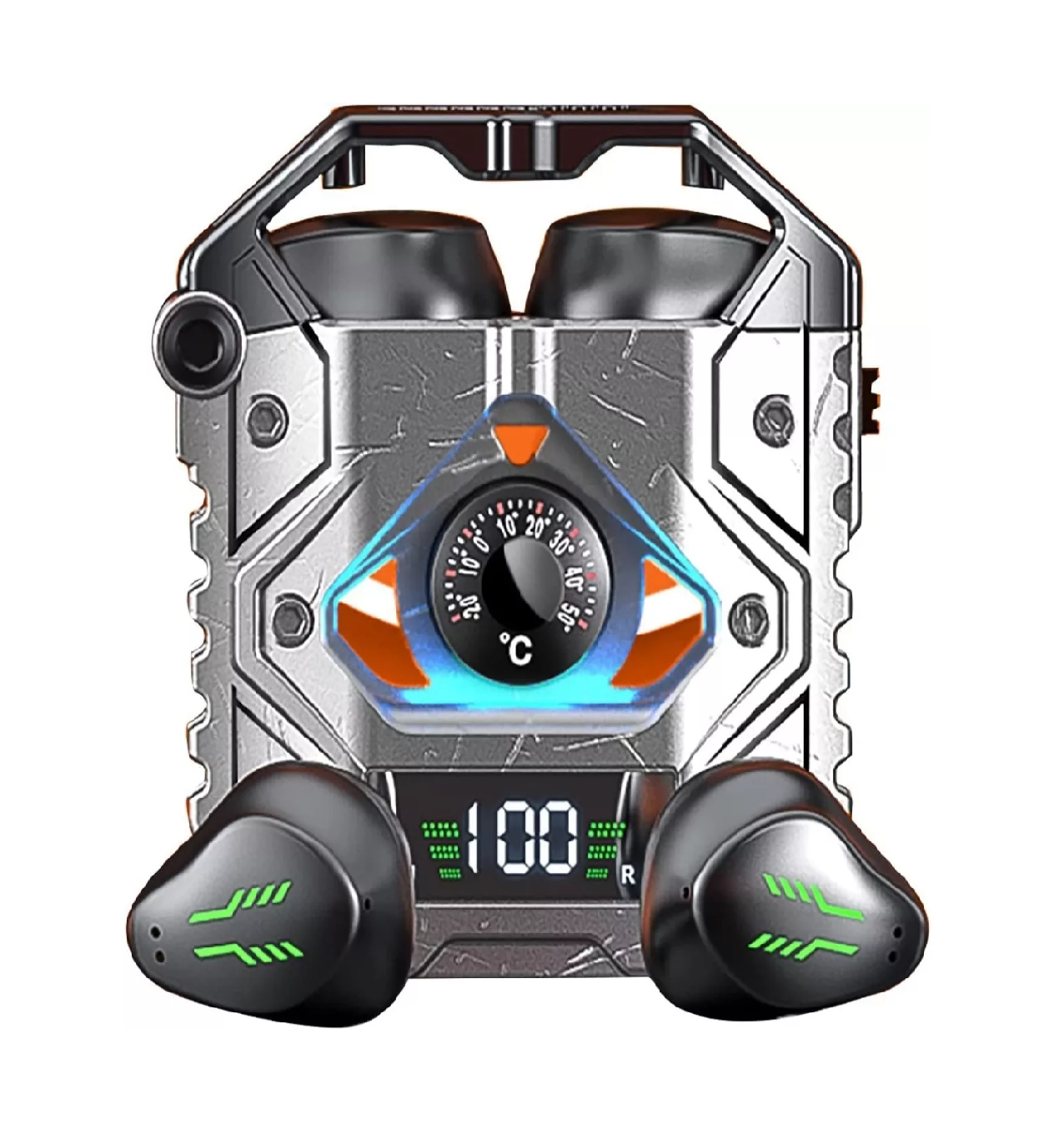 Auriculares Bluetooth H9 Deportivos Gamer In Ears Gris