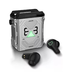 Foto 1 | Audífonos In-ear Gamer Inalámbricos Personalizados Gris
