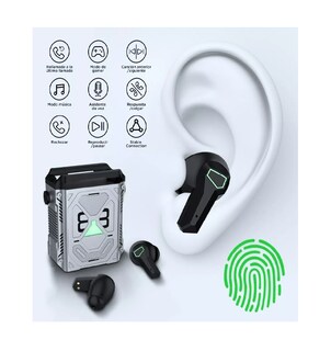 Foto 3 | Audífonos In-ear Lab.G Gamer Inalámbricos Grises