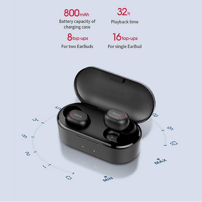 Foto 5 pulgar | Venta Internacional - Auriculares Inalámbricos Qcy Qs2 - Auriculares Bluetooth 5.0