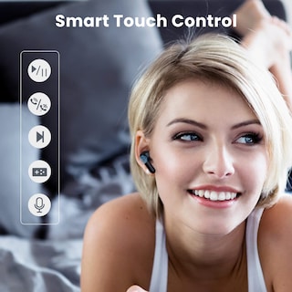 Foto 5 | Venta Internacional-Audífonos True Wireless Haylou color Negro con Bluetooth
