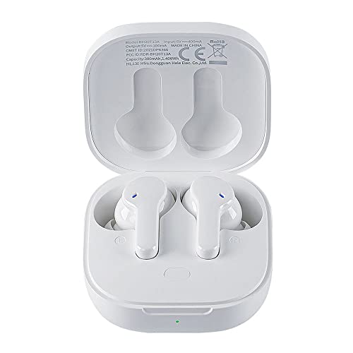 Foto 2 pulgar | Venta Internacional-Audífonos True Wireless Qcy color Blanco con Bluetooth