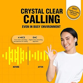 Foto 5 | Venta Internacional-Audífonos True Wireless Qcy color Blanco con Bluetooth