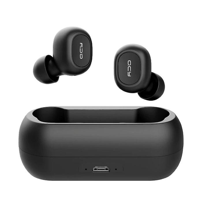 Foto 2 pulgar | Venta Internacional-Audífonos True Wireless Qcy color Negro con Bluetooth