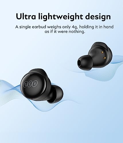 Foto 3 | Venta Internacional-Audífonos True Wireless Qcy color Negro