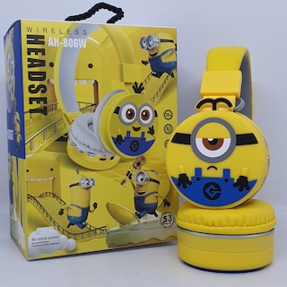 Foto 3 | Diadema Inalambrica Infantil Minions