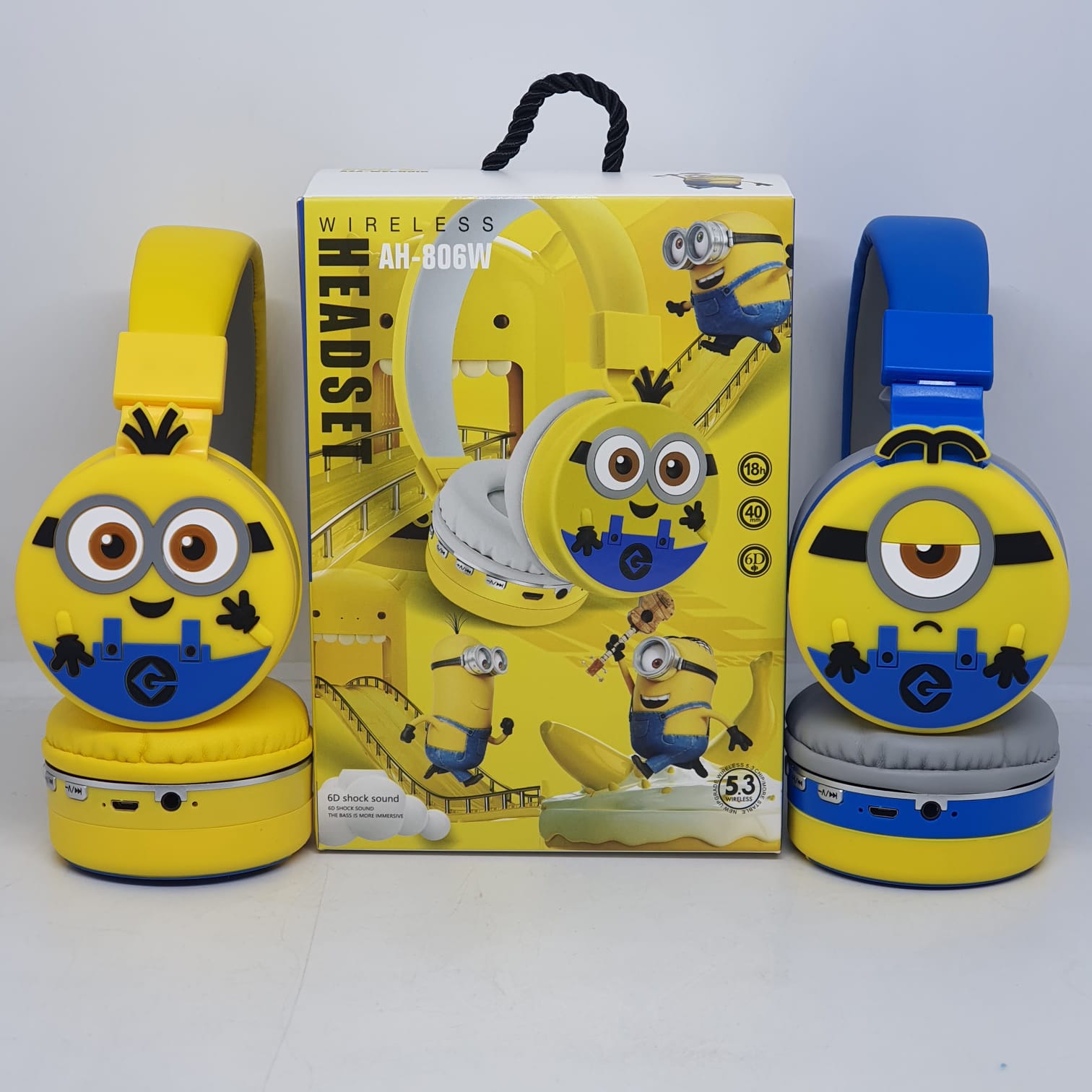 Foto 6 | Diadema Inalambrica Infantil Minions