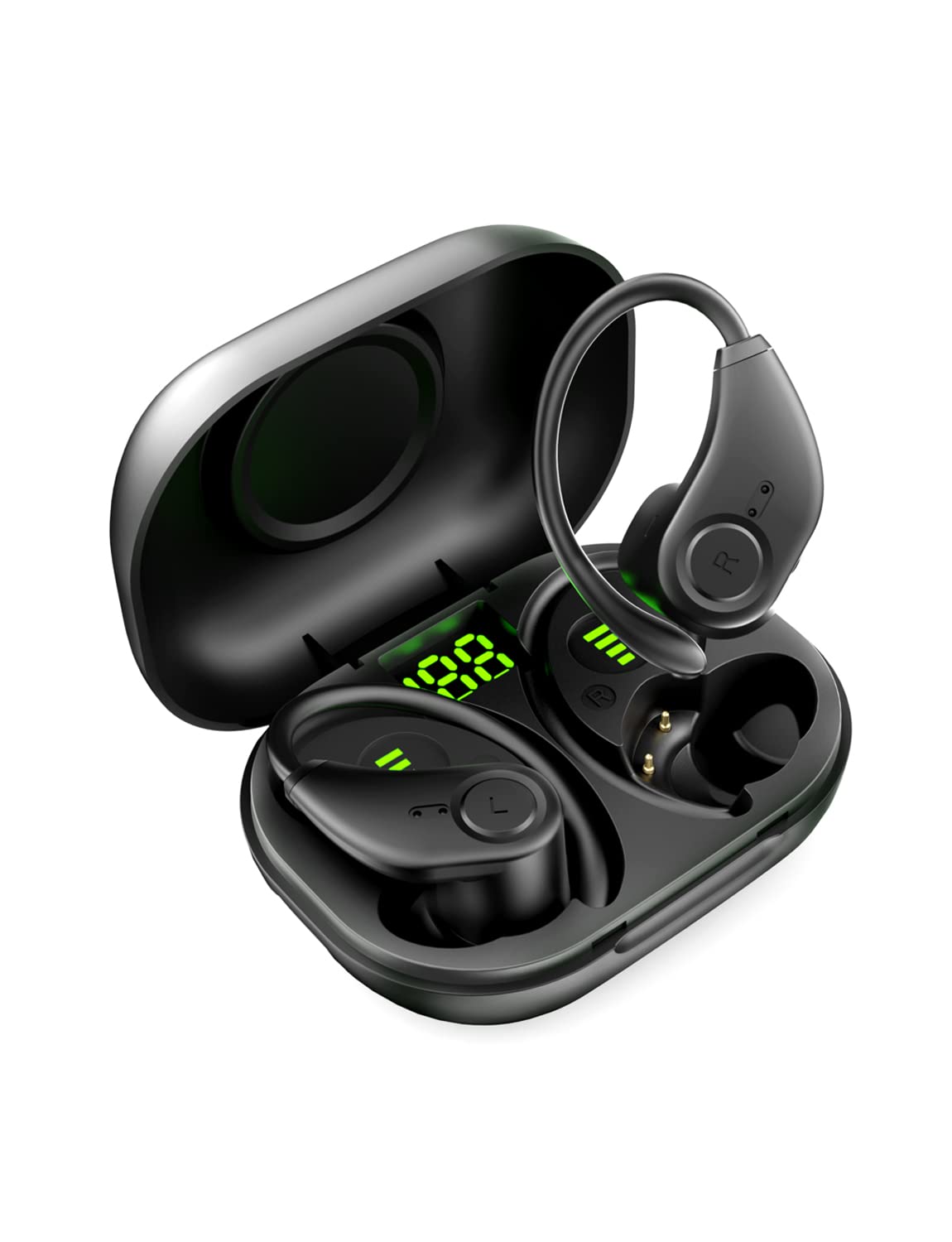 Foto 2 pulgar | Venta Internacional - Auriculares Inalámbricos Bluedio S6 Sport Negros