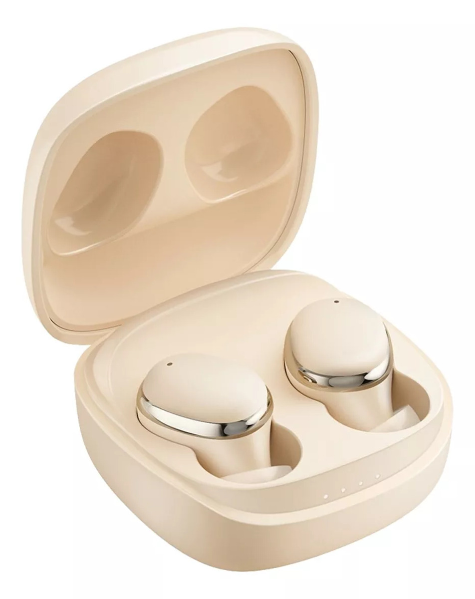 Foto 2 | Audífonos True Wireless Fralugio Beiges con Bluetooth