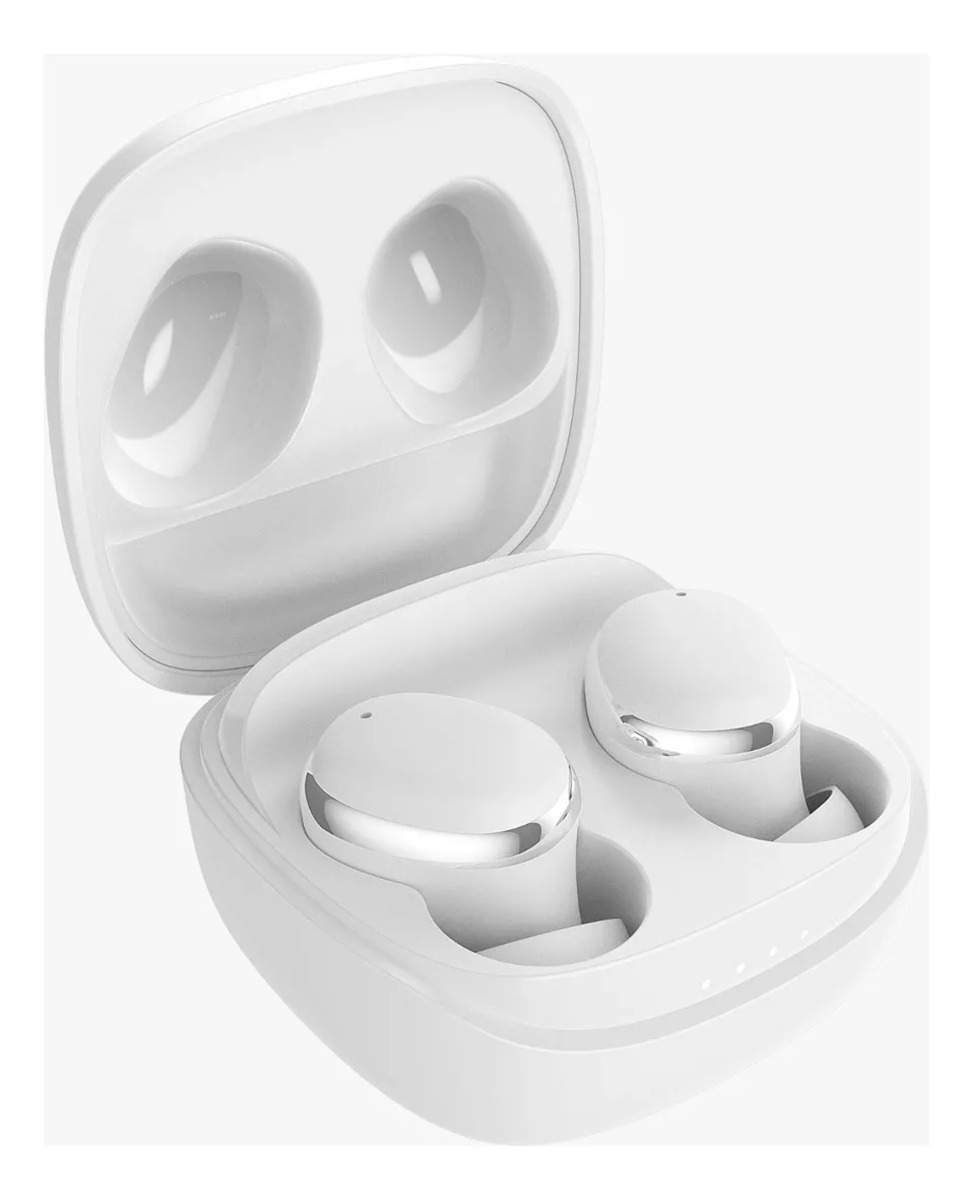 Foto 3 pulgar | Audífonos True Wireless Fralugio Blancos con Bluetooth