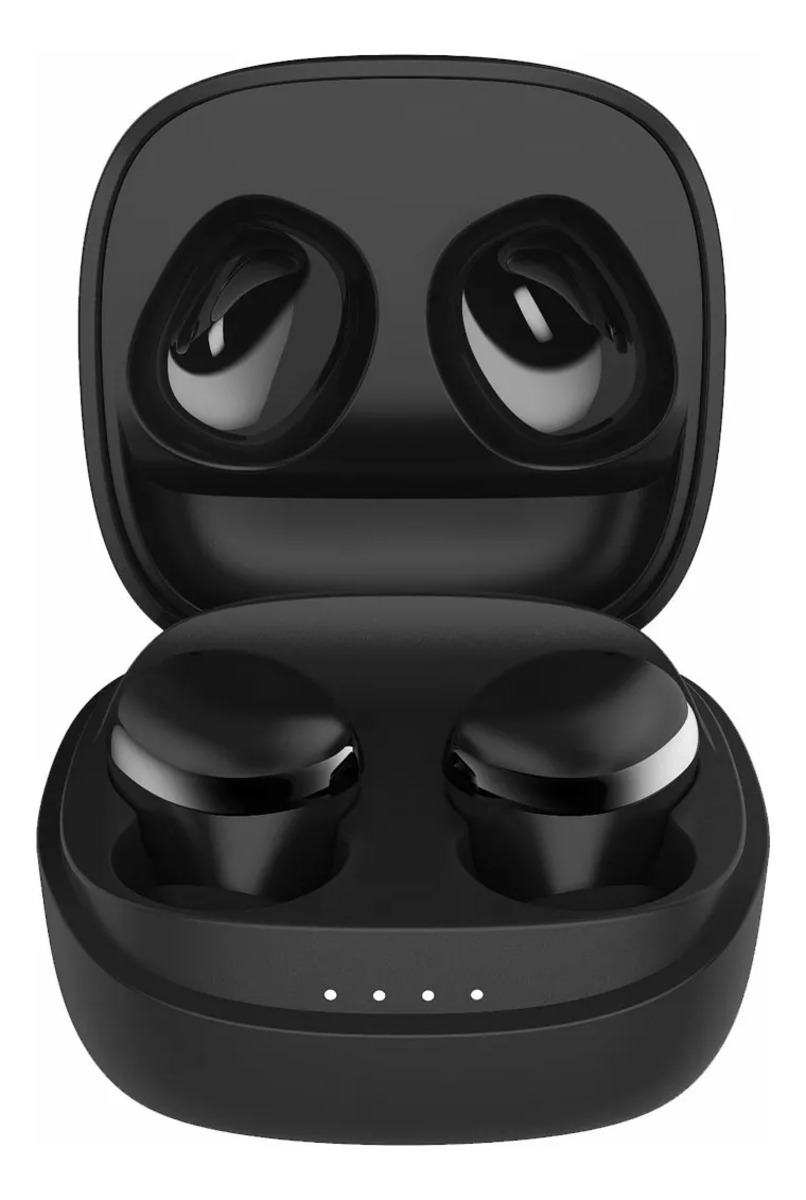 Foto 3 pulgar | Audífonos True Wireless Fralugio Negros con Bluetooth