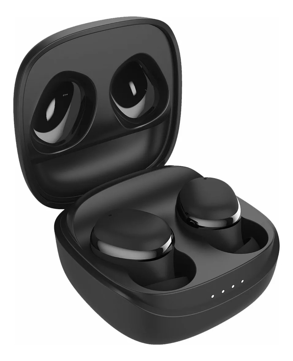 Foto 4 pulgar | Audífonos True Wireless Fralugio Negros con Bluetooth