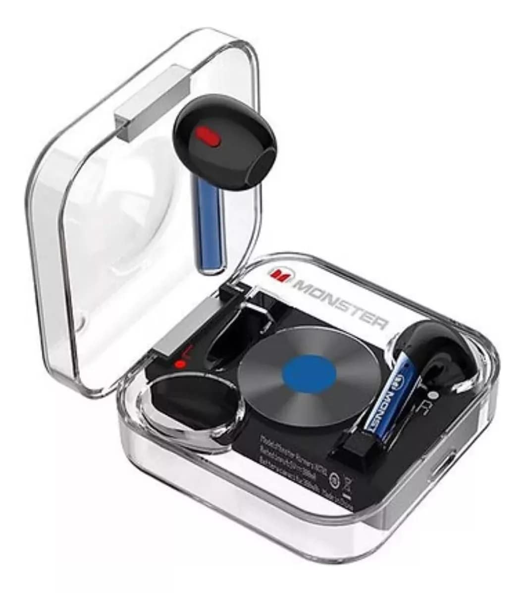 Audífonos Bluetooth Monster Airmars Xkt01 Gaming Headphones Azul $409