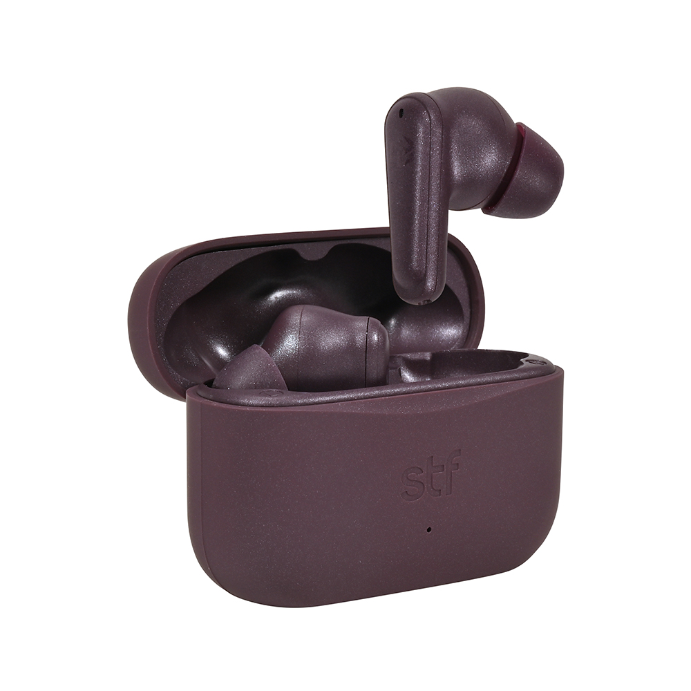 Audífonos Tws Stf Soar Anc color Morado