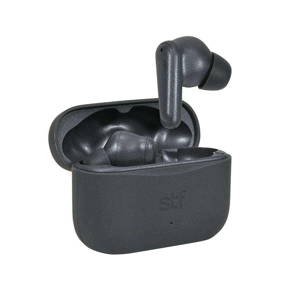 Audífonos Tws Stf Soar Anc color Gris