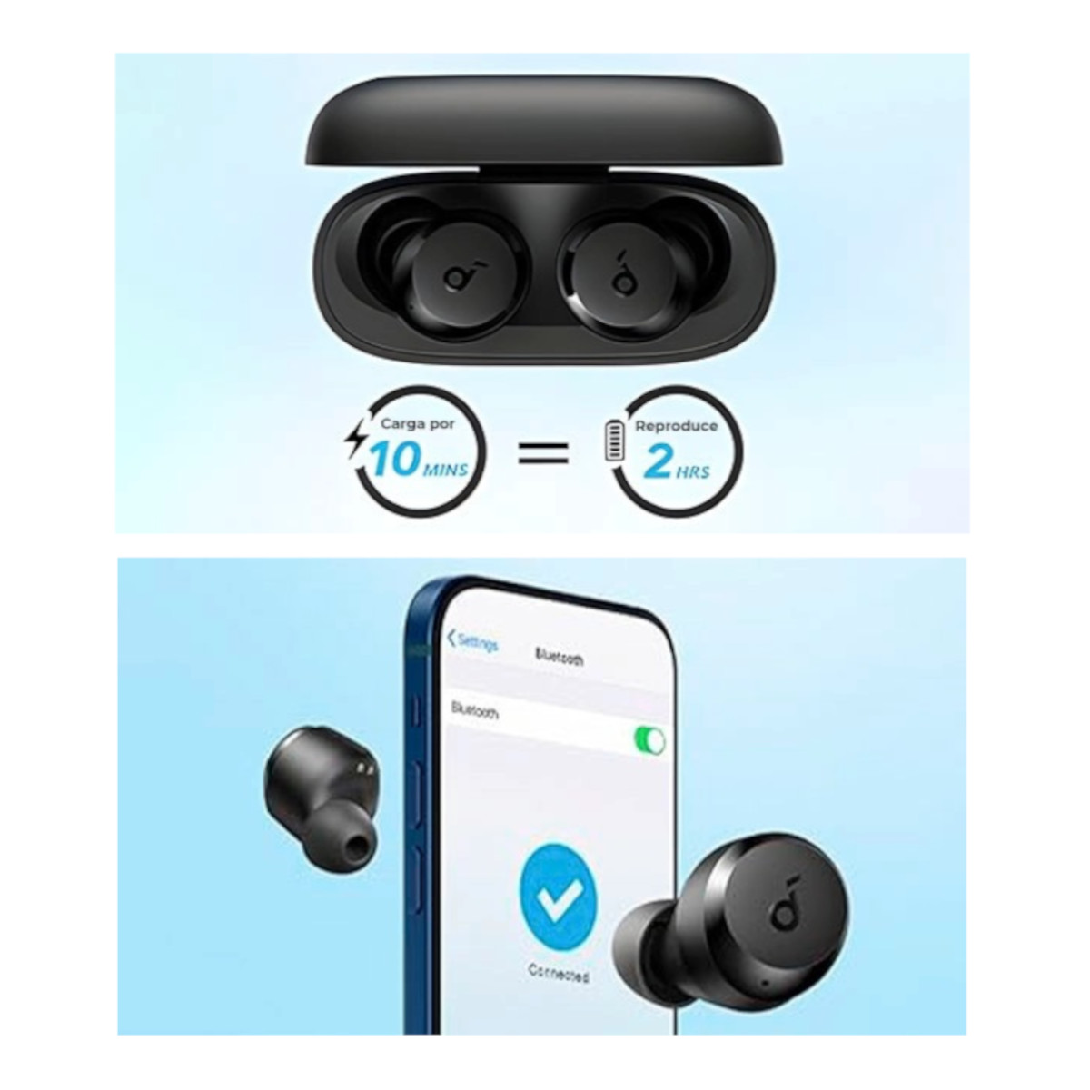 Foto 7 pulgar | Audífonos Inalámbricos Soundcore Anker A25i 28hrs Ipx5 Bluetooth