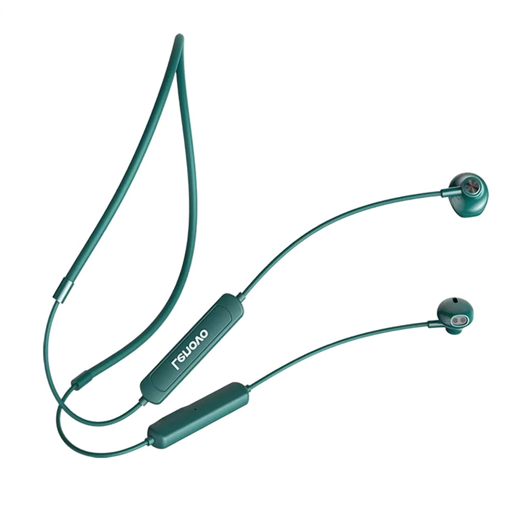 Foto 5 pulgar | Auriculares Deportivos Lenovo Thinkplus Colgantes con Bluetooth Verde