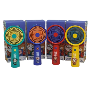 Foto 1 | Mini Ventilador Portátil Recargable de 3 Velocidades 3 piezas