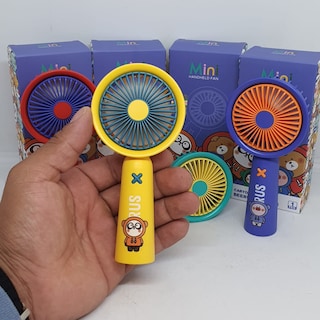 Foto 2 | Mini Ventilador Portátil Recargable de 3 Velocidades 3 piezas