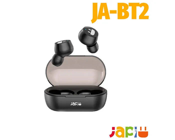 Japi Audífonos Inalámbricos Bluetooth Ja-bt2 Color Negro