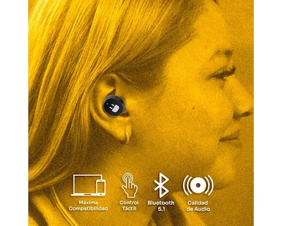Foto 3 | Japi Audífonos Inalámbricos Bluetooth Ja-bt2 Color Negro