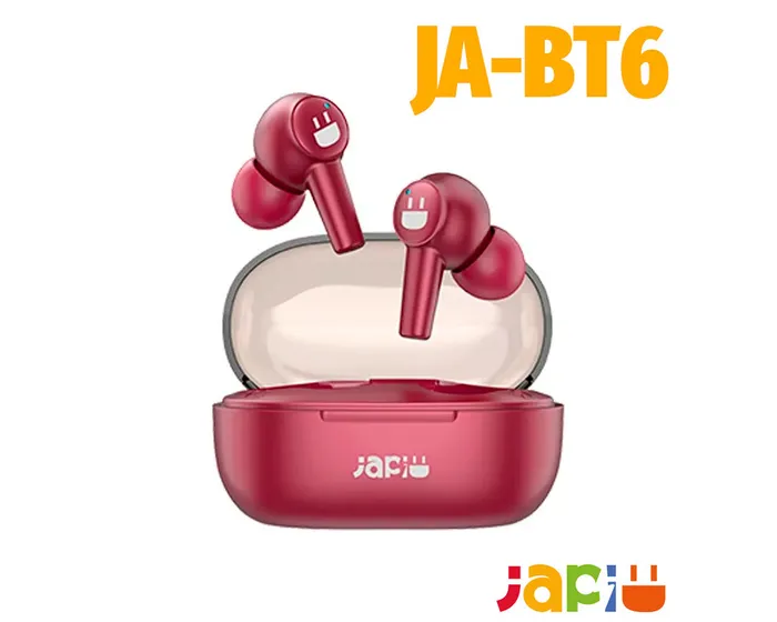 Foto 2 | Japi Audífonos Inalámbricos Bluetooth Ja-bt6 Color Rojo