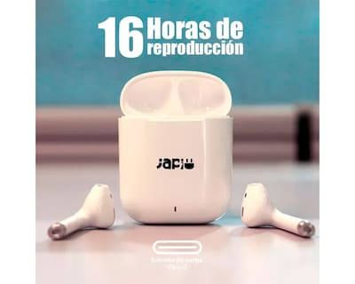Foto 3 | Japi Audífonos Inalámbricos Bluetooth Ja-bt7 Color Blanco