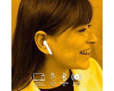 Foto 4 | Japi Audífonos Inalámbricos Bluetooth Ja-bt7 Color Blanco