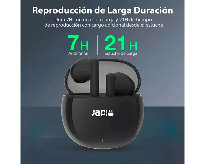 Foto 4 pulgar | Japi Audífonos Inalámbricos Bluetooth Ja-bt8 Color Negro