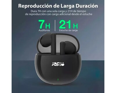 Foto 3 | Japi Audífonos Inalámbricos Bluetooth Ja-bt8 Color Negro