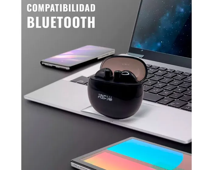 Foto 5 pulgar | Japi Audífonos Inalámbricos Bluetooth Ja-bt8 Color Negro