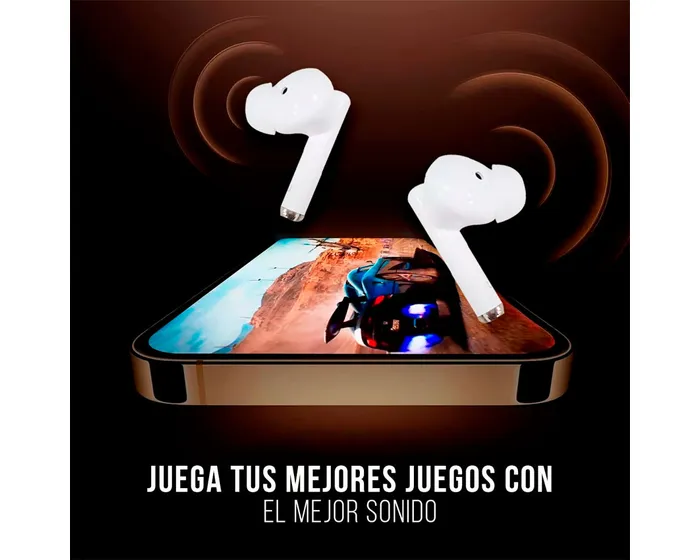 Foto 4 pulgar | Japi Audífonos Inalámbricos Bluetooth Ja-bt8 Color Blanco