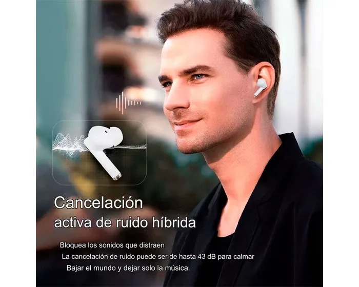 Foto 6 pulgar | Japi Audífonos Inalámbricos Bluetooth Ja-bt8 Color Blanco
