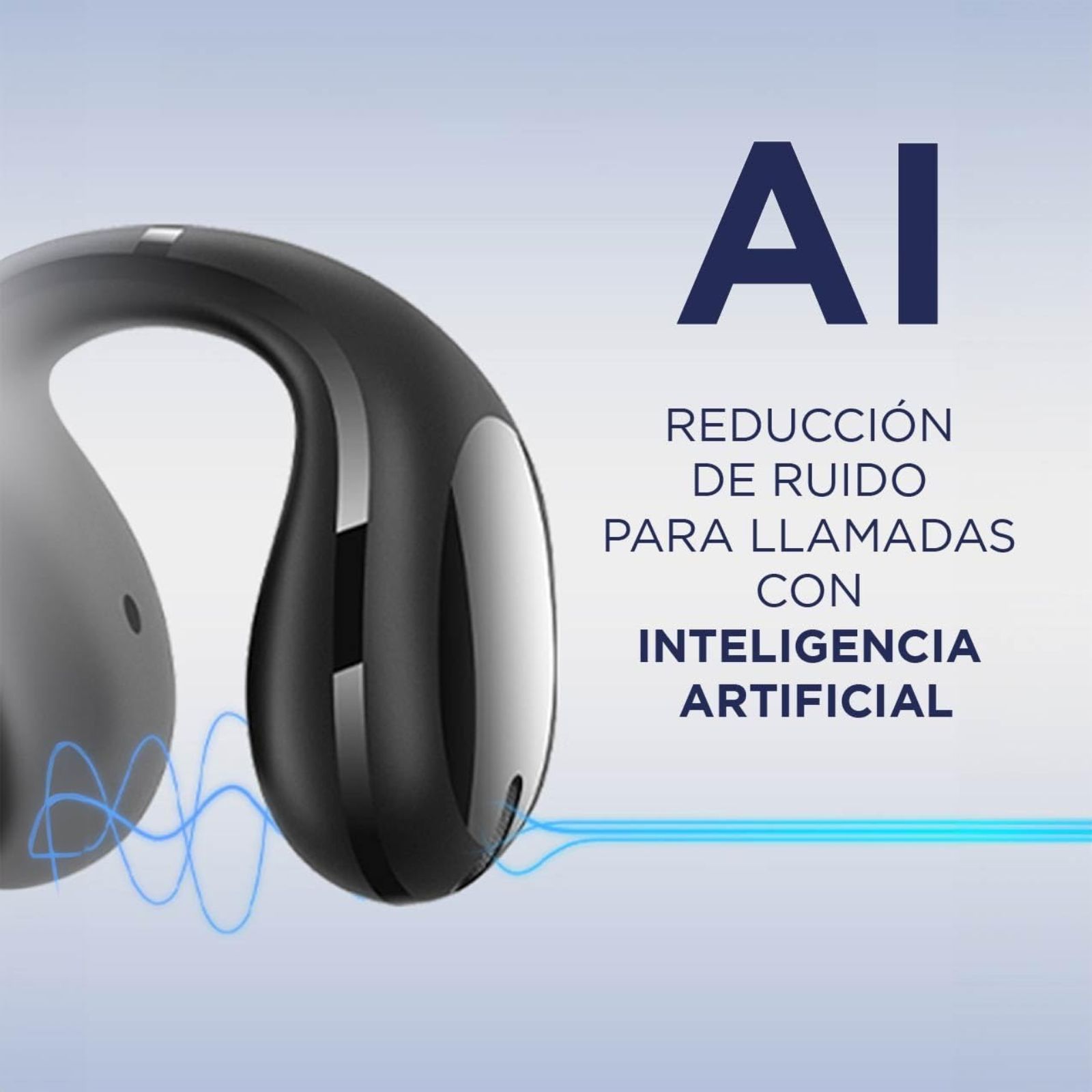 Foto 4 pulgar | Audífonos Clip De Oreja Hokins Bluetooth 5.2 Cancelación De Ruido Con Ia Resistencia Al Agua Ipx6