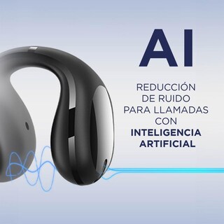 Foto 3 | Audífonos Clip De Oreja Hokins Bluetooth 5.2 Cancelación De Ruido Con Ia Resistencia Al Agua Ipx6