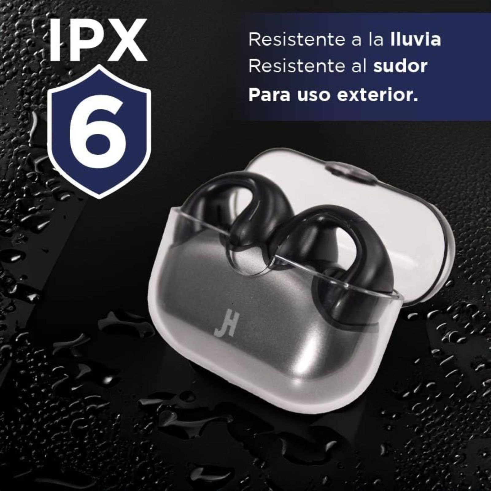 Foto 8 pulgar | Audífonos Clip De Oreja Hokins Bluetooth 5.2 Cancelación De Ruido Con Ia Resistencia Al Agua Ipx6