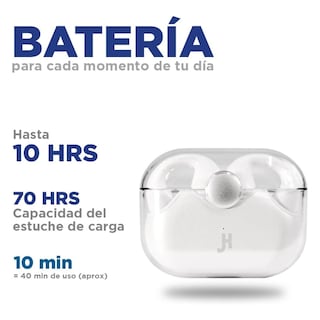 Foto 6 | Audífonos Clip De Oreja Hokins Bluetooth 5.2 Cancelación De Ruido Con Ia Resistencia Al Agua Ipx6