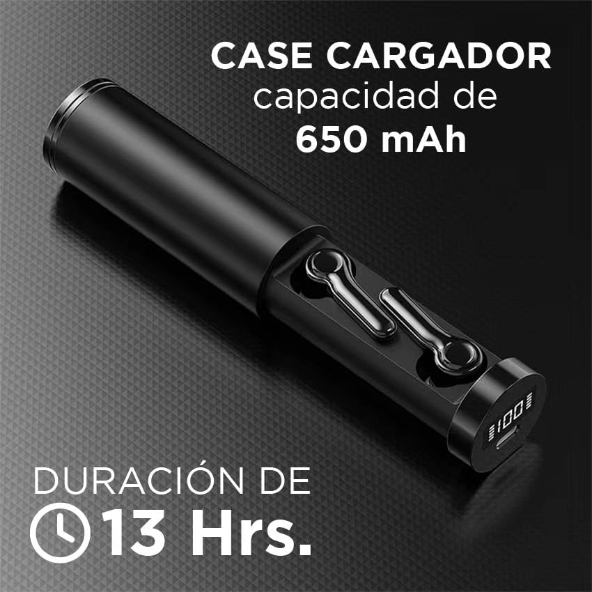 Foto 6 pulgar | Audífonos Con Micrófono Hokins Compatible Con Asistente Siri, Alexa Bluetooth 5.3 Control Táctil
