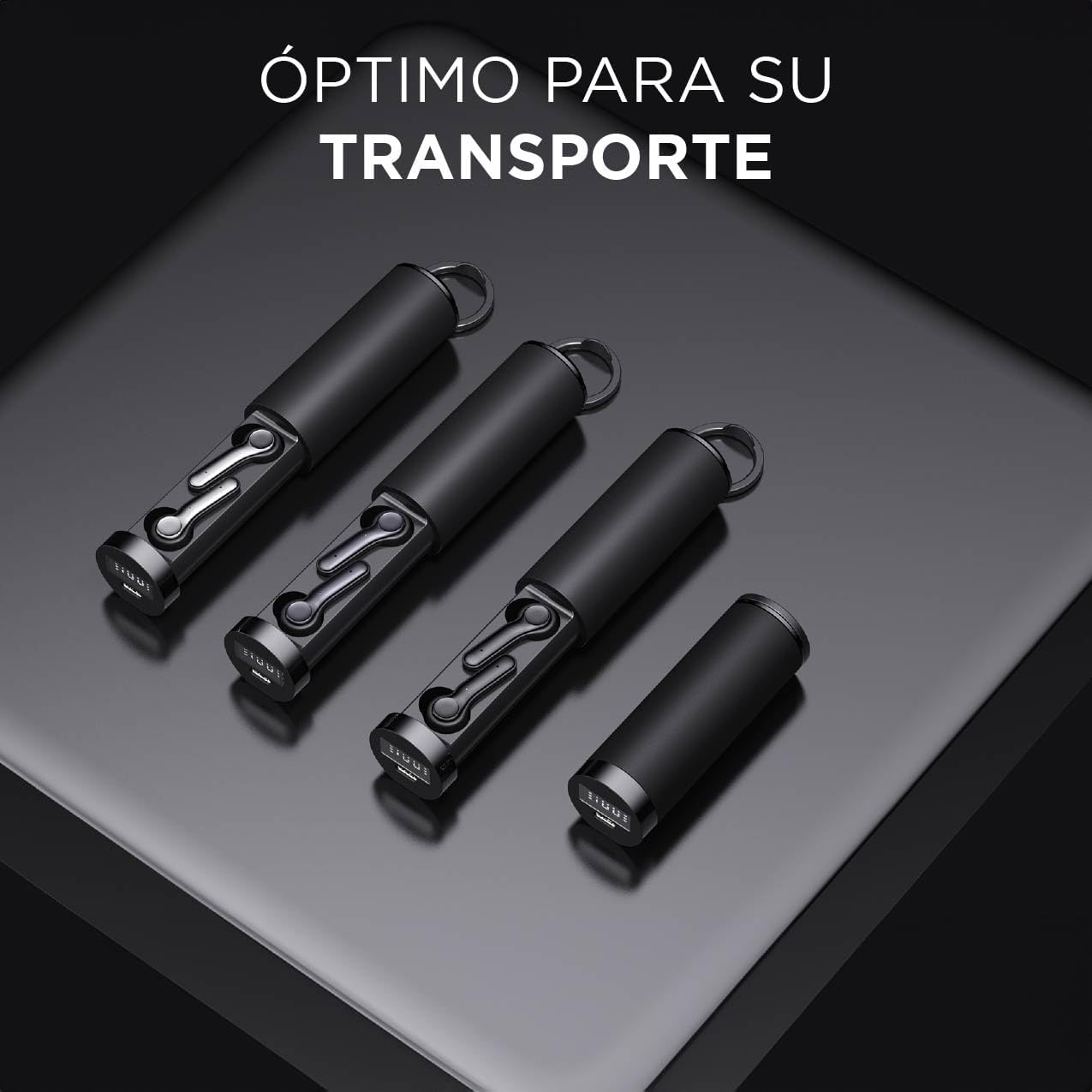 Foto 7 pulgar | Audífonos Con Micrófono Hokins Compatible Con Asistente Siri, Alexa Bluetooth 5.3 Control Táctil