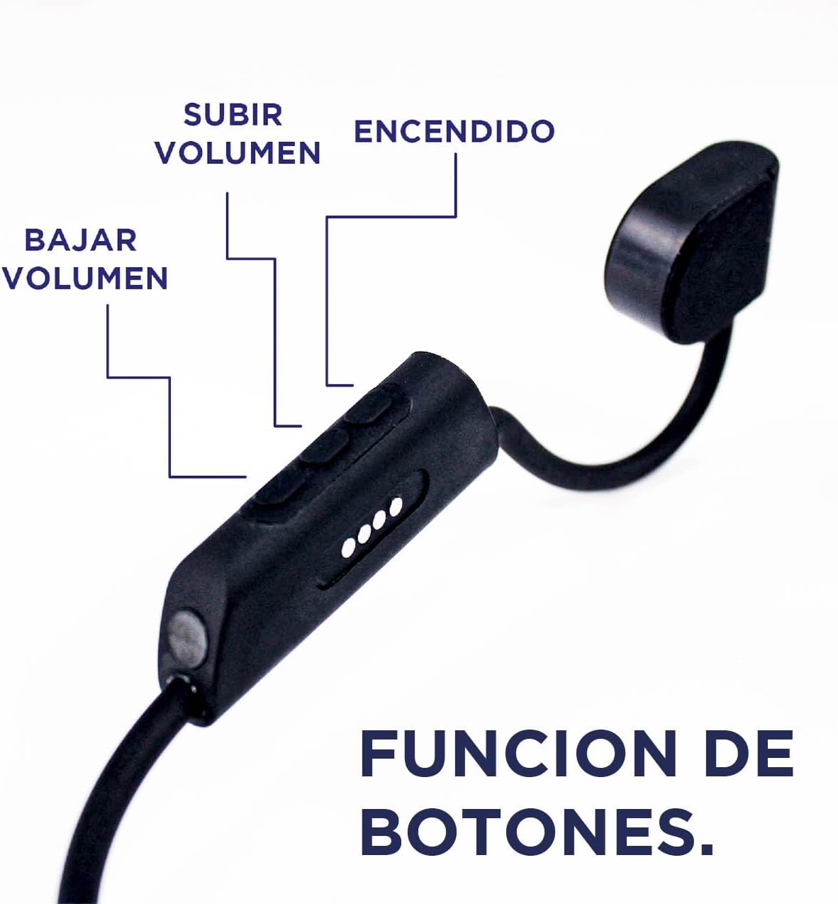 Foto 7 pulgar | Audífonos De Transmisión Ósea Hokins Bluetooth 5.3 Ipx8 Con Micrófono