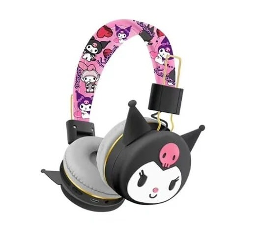 Foto 2 pulgar | Audífonos de Diadema Inalámbrica Animada con Diseño de Kuromi