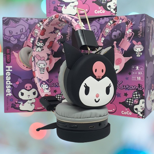 Foto 3 | Audífonos de Diadema Inalámbrica Animada con Diseño de Kuromi