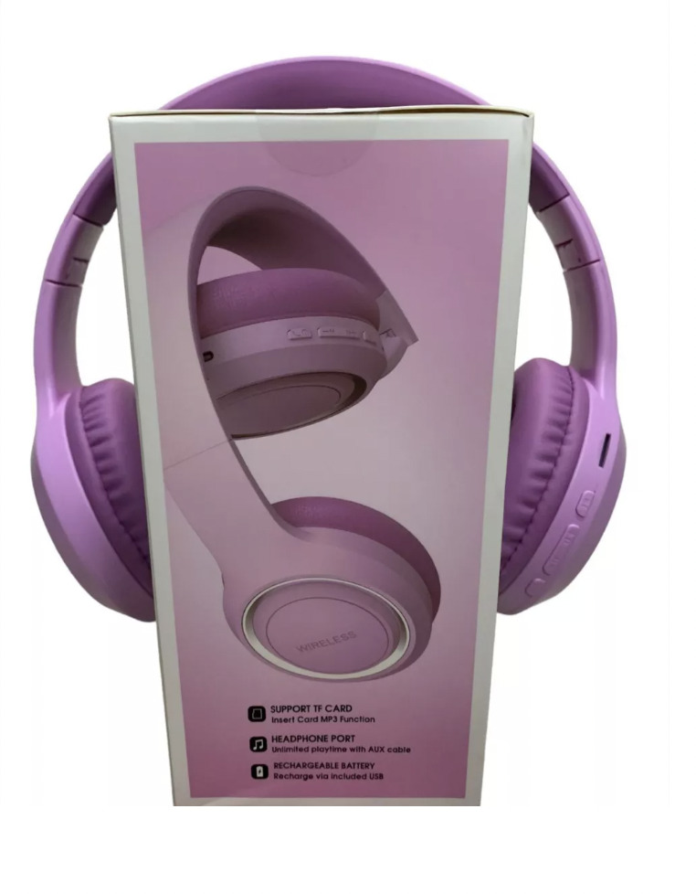 Foto 2 | Audífonos Wireless Udi 10 Pro Studio Violetas con Bluetooth