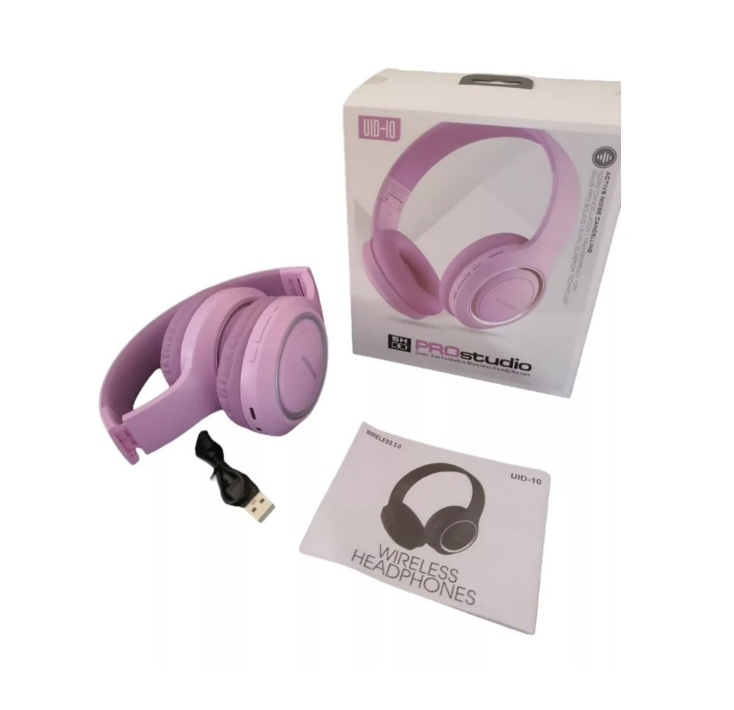 Foto 5 pulgar | Audífonos Wireless Udi 10 Pro Studio Violetas con Bluetooth